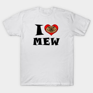 I Heart Cat - Siamese Cat T-Shirt